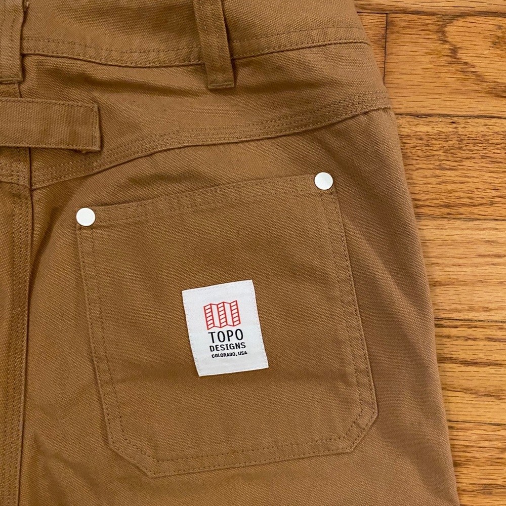 Topo designs straight leg utility pant